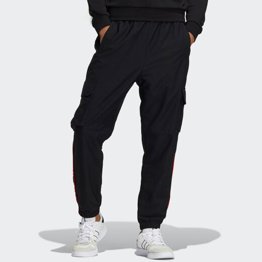 阿迪达斯 （adidas）neo男子春秋运动休闲舒适宽松透气工装长裤HC9715 HC9716 HC9715 XL