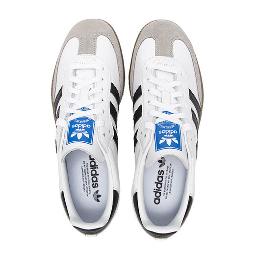 Adidas (adidas) Clover men's shoes for spring new sports casual shoes retro fashion dad shoes comfortable wear-resistant shock-absorbing running shoes B IH4882/white/blue/German training shoes 40