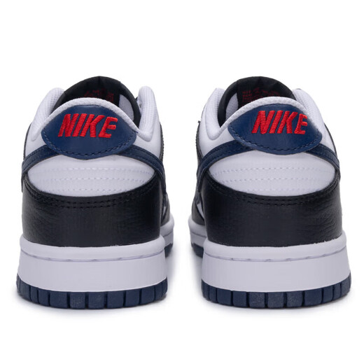耐克（NIKE）官方舰店女鞋板鞋新款时尚复古DUNK LOW轻便运动鞋低帮时尚休闲鞋 HJ9202-001/黑白蓝/新上市 38