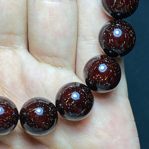 
MHFDO Fat Donglai Quality Small Leaf Rose Sandalwood Bracelet India 1.2 Full of Venus Men and Women Sandalwood Literature and Play Buddhist Beads Hand SC12173 (1.2 Full of Venus)