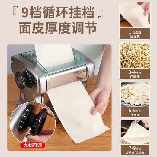 Jingyan Fabricación inteligente Máquina de fideos totalmente automática Press Electric Noodle Press multifuncional de acero inoxidable Máquina de rollito de fideos Dumpling Machine de fideos Vapor Vapor Bun
