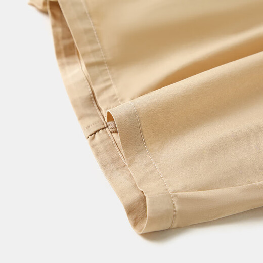 MQDMINI children's clothing children's shorts girls summer pants children's casual pants jellyfish-woven khaki 130