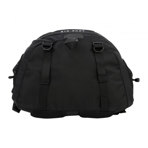 北面（The North Face）品牌徽标拉链开合尼龙双肩包中号男女同款情侣款黑色 黑色