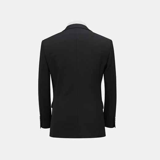 Hailan House Slim Faux Wool Suit 25 New Stretch Elastic Waist Suit Suit for Men Spring and Autumn HTXAD3J060A Navy 60 (suit + pants) XL 175/96B Recommended 138~150Jin Jin equals 0.5kg