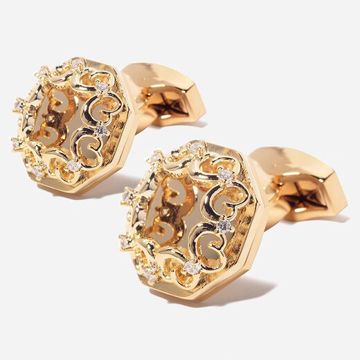 NOSSKISS专属定制款爱的誓言袖扣男轻奢袖口钉高端生日礼物 爱的誓言（常规款）