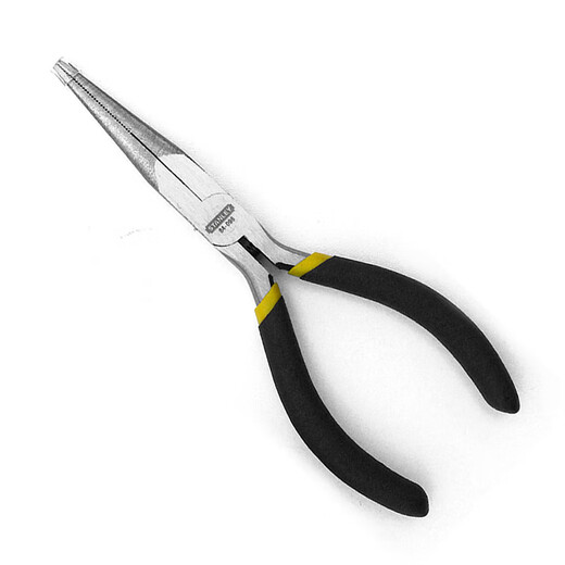 Stanley (STANLEY) black handle mini needle nose pliers multifunctional long nose pliers needle nose pliers 5 inches 84-096-23