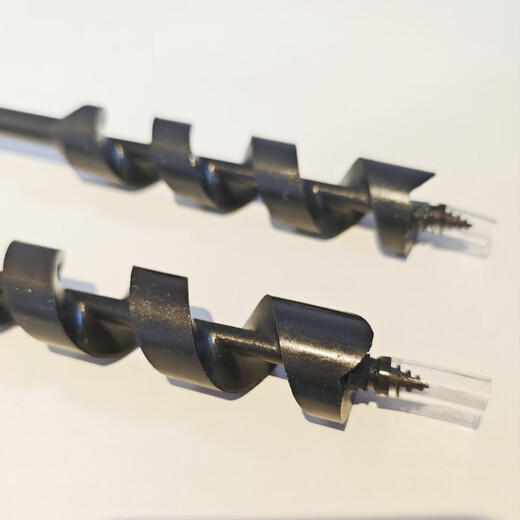 An Junsheng hand screw drill, manual woodworking drill, extended twist drill bit, outdoor deep hole opener, reamer, hand drill punch, length 260mm, diameter 13mm (without wooden stick), outdoor woodworking hole opener, hand screw type