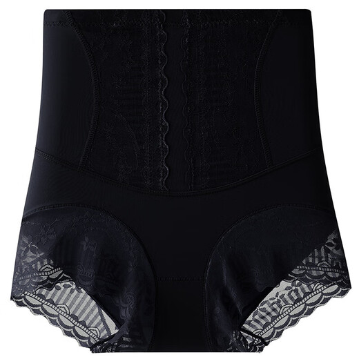 Spitze hohe Taille-Bauch-adrierte Hosen stärken wirkungswirkungswirkung bauch-adrinierende Arme atmungsaktiv ohne Rundkanten ohne Markierungen für Frauen [Champagnerfarbe] Bauch-Retraktierhosen L [Vorgeschlagen 100-120]