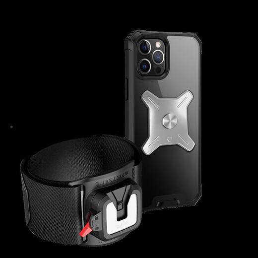 Zailu metal 360-degree rotating mobile phone bag wrist bracket detachable take-out arm case bracket electric folding and detachable wrist style