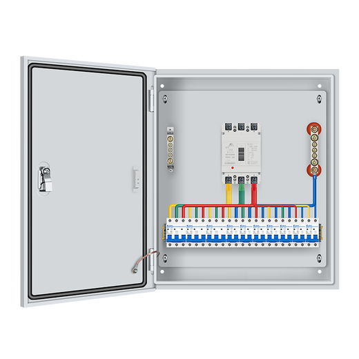 Customized low-voltage complete set of distribution box, switch box, surface-mounted household electrical box, three-phase four-wire construction site level two, level three temporary power leakage protection Configuration 9 Indoor