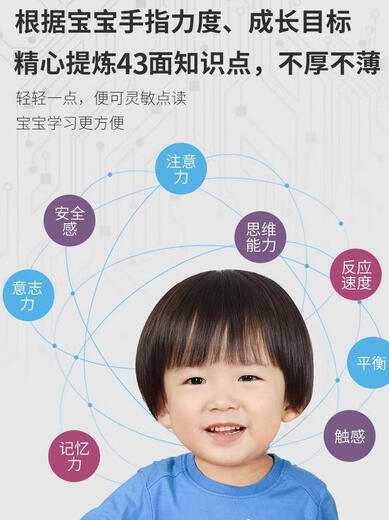 Qilicai erhöhte die Größe der frühkindlichen Bildung für kleine Kinder. Erleuchtung Kognitiver Lesen Soundbuch für Babys Chinese und Englisch Malbuch Lernmaschine. Erhöhte 43-seitige Audio- und Bilderbuch-recherische Version