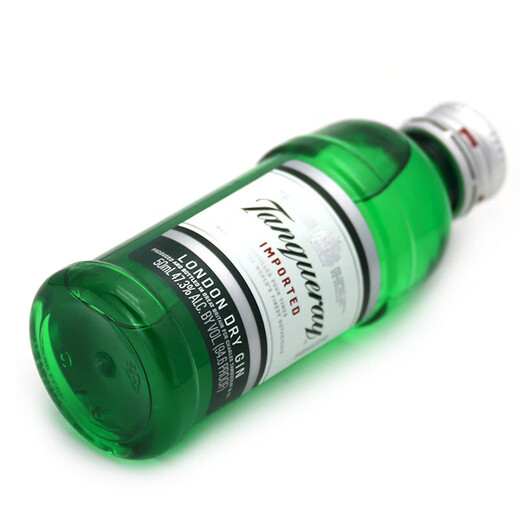 马爹利TANQUERAY 添加利英国原装进口干味金酒基酒蒸馏酒调酒节日送礼 添加利酒版 50mL 1瓶