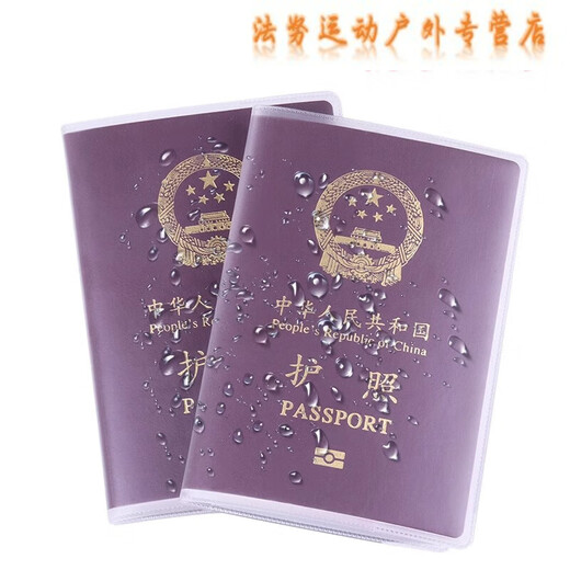阿尤布护照套旅行护照夹证件包防溅水护照包证件多功能护照保护套 磨砂款