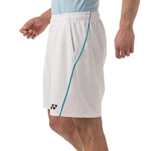 Yonex Herren Sportshorts 15124 Badminton Kleidung Outdoor Sporthose Japanische Direktwerbung (011) Weiß s
