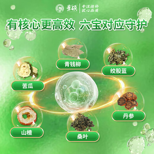 
Jingshuo Salvia miltiorrhizae antihypertensive tea Three high blood pressure sugar Blood lipids Buckwheat Ginseng Stem Blue Green Money Willow Mura Leaf Double Melon Health Tea for parents Three boxes 90 cans [cyclical conditioning] Suitable gift for people with high blood pressure for three high blood pressure Robu Ma Ku Ding Bitter Melon Special Effect Tea Gift Box