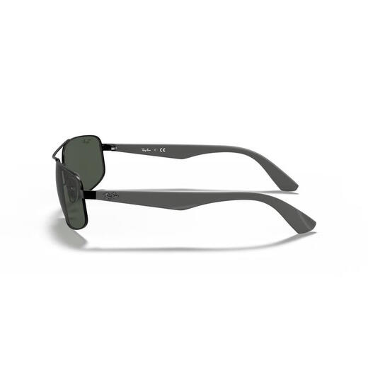 Rayban Männer 24 neue RB3527 Einfache Sonnenbrille klassischer Pilotstil bequemer und leichter Fahrteile Black_Green Classic L.