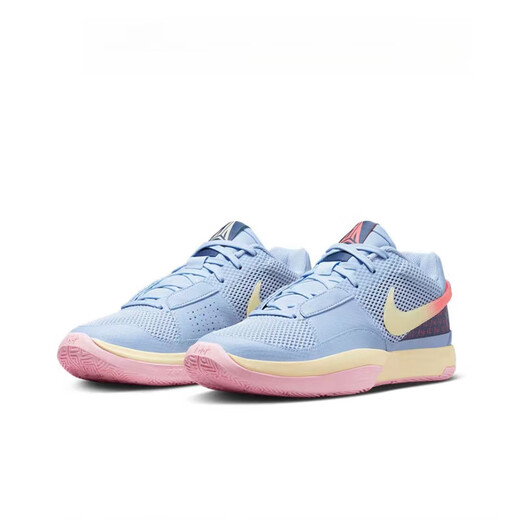 NIKEJa 1EP 莫兰特1代蓝色 灰蓝橙低帮实战篮球鞋DR8786-400 FV1291-100蓝色 40
