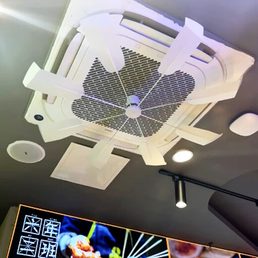 Li Shen central air conditioner wind shield, guide fan, ceiling unit, air-conditioning outlet baffle, ceiling unit windshield, anti-direct blowing, upgraded white central air conditioner (ceiling unit) wind guide