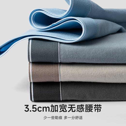 
Yalu Class A First-Class Pure Cotton Men's Sports Panties Anti-Friction Legs Friction Extended Running Shorts Antibacterial Underwear Men