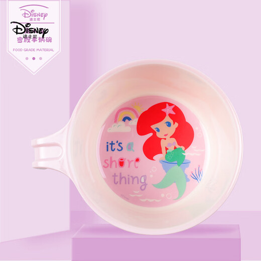 Disney Children's Towl Anti-Scalding Food Grade Wetaware Juego para los bebés para un solo mango de alimento para bebés Lindo Tazón de suplemento Mickey Tazón Single Many