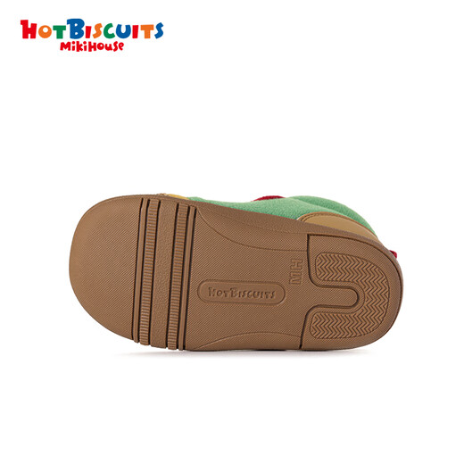 MIKIHOUSE children's cotton shoes autumn and winter velvet lining warm boots toddler shoes multi-color 14.5cm (suitable for feet 14cm long)