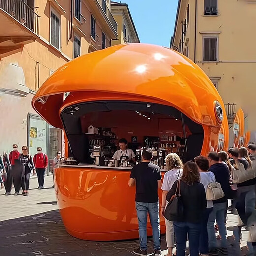 Huiqi Shangpin Fiberglass Creative Helmet Coffee House Internet Celebrity Milk Tea Shop Commercial Space Theme Restaurant Customized Decorative Sculpture Change Color Size Customized to Picture