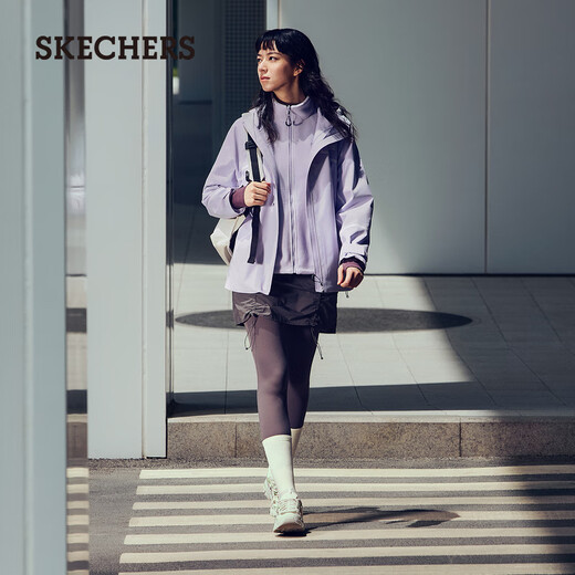 Skechers [Rude Cube 2.0 Series] Женская шока одежда P425W189 Heather Purple/00fw M
