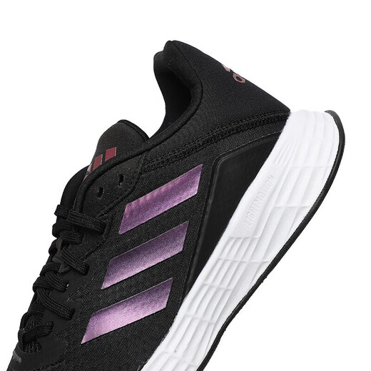 
Adidas women's shoes summer new sports shoes urban running training lightweight breathable white shoes wear-resistant cushioned jogging shoes eg3291/three stripes/black 36.5