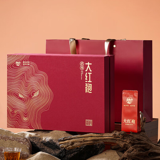 武夷朴大红袍武夷山岩茶乌龙茶茶叶礼盒装特级204g新茶高端节日礼品送礼