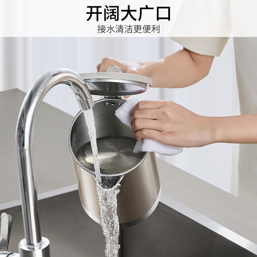 Joyoung hot water kettle electric kettle 2L large capacity double steel inside and outside 316L stainless steel integrated seamless liner 0 glue kettle K20FD-W198