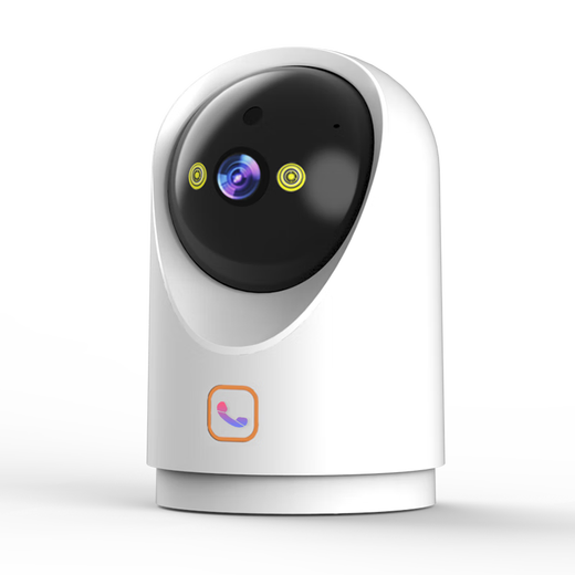 Qiao An surveillance camera 5 million pixel smart camera wifi mobile phone remote intercom 360 degrees no blind spots with night vision panoramic home 3K ultra-high definition indoor monitor