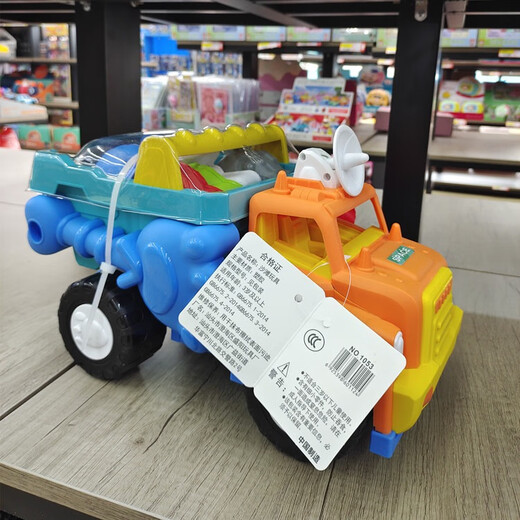 盛阳儿童沙滩玩具套装拉杆箱挖沙漏铲子玩沙海边车宝宝工具决明子 盛阳火箭桶十一件套1047 桶两色