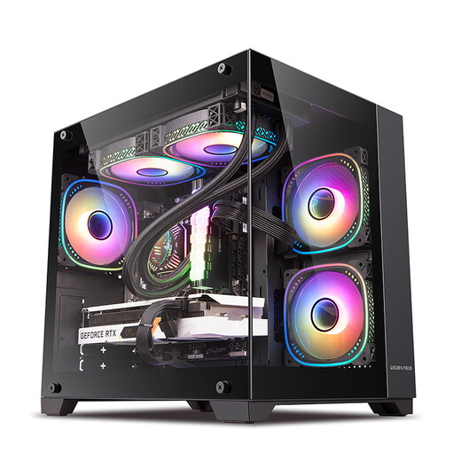 ASUS host AMD R7 7800X3D+5070Ti/9070XT e-sports live broadcast design assembly computer desktop computer computer host game console with one 7800X3D丨RTX5060TI-O16G ready for shipment