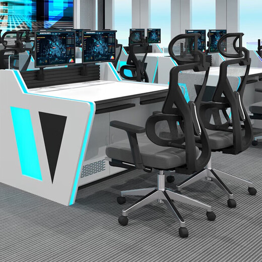 Shanjia thickened cold-rolled steel monitoring console dispatching table command center console police desk desk security table size customization contact customer service