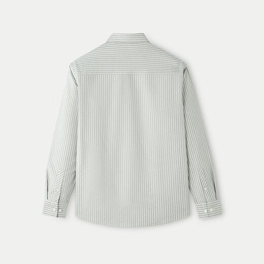 HLA Heilan long-sleeved shirt men's autumn 25 stripes pure cotton Oxford casual shirt for men