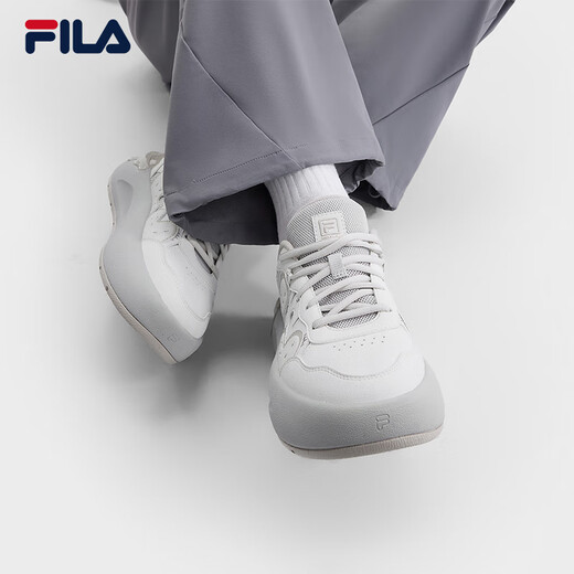 Fila Damenschuhe Kakteen moderne Schuhe Herbst neuer Kaktus bequem und modische lässige Schuhe dicke Schuhe weißer mittelweißer Weiß/Pilz grau-ba 38