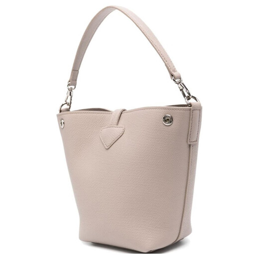 珑骧（longchamp）手提包LONGCHAMP珑骧LeRoseau可调可拆卸带竹节扣开合牛皮水桶斜 礼袋装(基础装+原装手提袋)