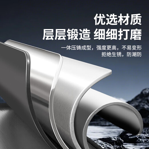 ProPre air conditioner bracket thickened stainless steel air conditioner outdoor unit bracket air conditioner rack suitable for Oaks Hualing Changhong Haier Kelon TCL Midea Gree and other air conditioner racks 3P