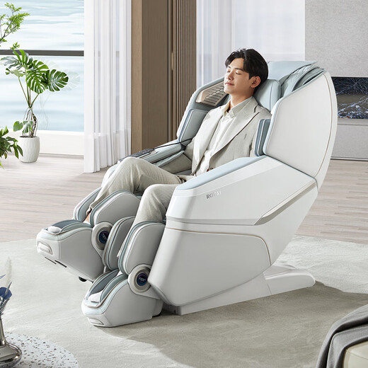 Rongtai (RONGTAI) Massagestuhl Home Full Body Luxury Space Capsule 2025 Top-Ten-Marken Elektrischer Sofastuhl für ältere Menschen als Geburtstagsgeschenk für Eltern A60MAX Blaugrau