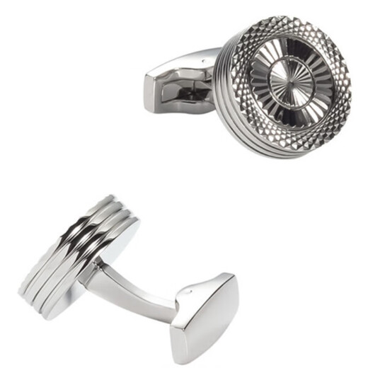 NOSSKISS高级感法式衬衫袖扣袖钉男士袖口钉商务法式扣男士正生日礼物送礼 金色[袖扣礼盒装]