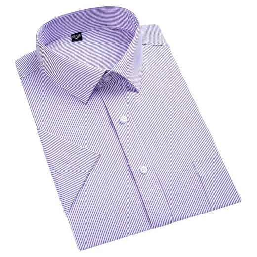Goldlion Men's Short à manches à manches 2025 Été Business d'âge moyen Casual polyvalent confortable et respirant Coton Professionnel DX6624 38