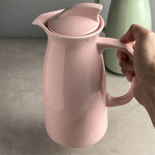 A Yonghuan le encanta comer agua fría hervidor de agua de cerámica de cerámica hervidor de agua con tapa de gran capacidad hervidor de hervidor de hotel comercial 7373 1.5l hervidor de agua fría rosa con tapa 5L