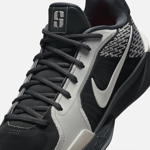 Nike (Nike) Sabrina2 Sabrina2 Chaussures de basket-ball pratiques masculines et féminines Torsion d'été FZ1517 Grey Grey / Sait blanc / Punk Red (FZ1517-005) 36,5