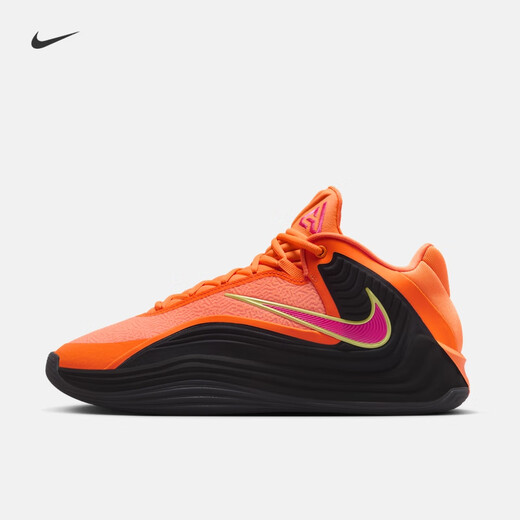 Nike Antetokounmpo Men's Basketball Shoes Spring Anti-torsion Sports Grip NIKE FREAK 7 HF3451 800 Dutch Orange/Transparent Pink/Light Lemon Yellow/Black 43