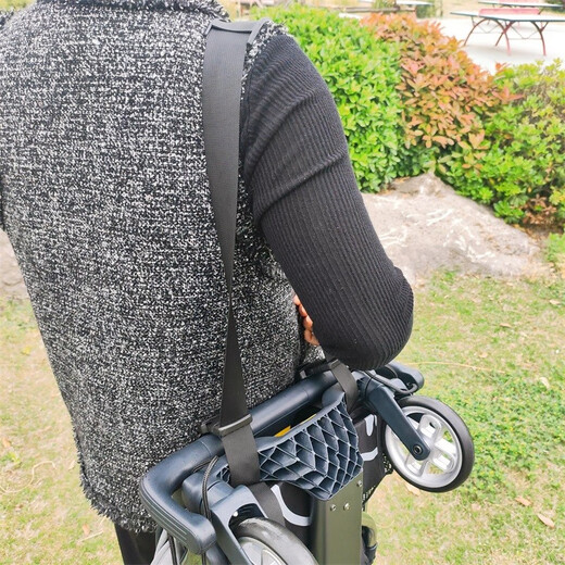 京伊尚适用于婴儿推车口袋车肩带可背溜娃神器斜挎包童车背带绳儿童平衡 99口袋车通用 更结实断了包赔