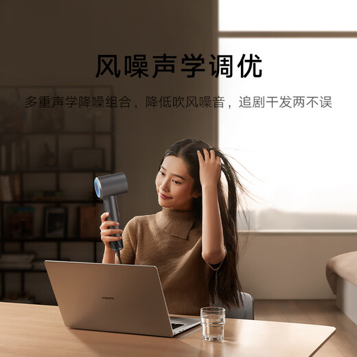 Mijia High Speed Hair Dryer H501 Xiaomi Official Flagship Store Negative Ion Hair Dryer National Subsidy Home Hair Dryer Recommended as a Birthday Gift for Girlfriend Nuanshan White