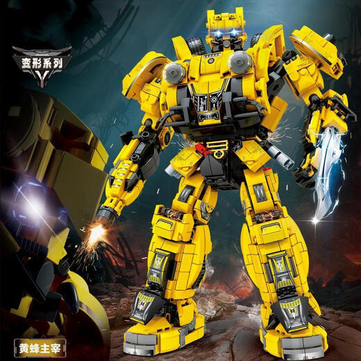 Lego Schwierigkeitsgrad Transformatoren Optimus Prime Bumbler Roboter Car Model Build Block Tisch Montage Geschenk 1 9207 Optimus Prime 2700 Stücke hoch 40 cm