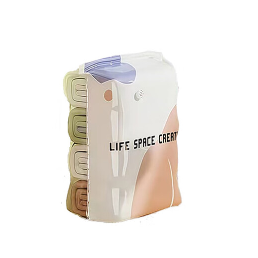 JD Logistics Thickened 3D air-free three-dimensional bag vacuum quilt compression bag quilt clothing storage bag air-free three-dimensional bag large size 80*100*38cm