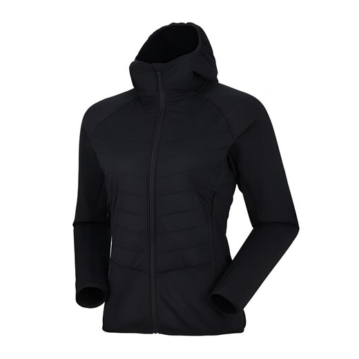 凯乐石（KAILAS）AR 40 运动户外滑雪登山保暖透气连帽棉服外套 女款 玄青黑 XS
