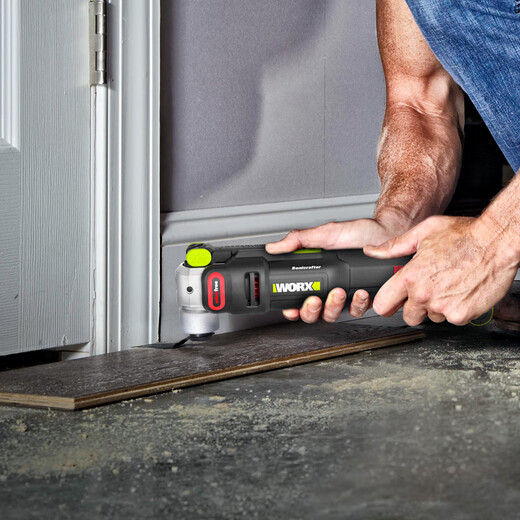 Worx (Worx) Multifunktionaler universeller Schatz WU698 Schneiden, Schleifen, Polieren und Rillen 20V Lithium-Batterie bürstenloser Elektrowerkzeug WU698-4.0 Single Electric Package